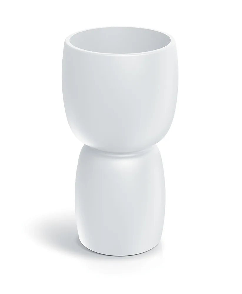 Plantekrukke TDS30 Duala Round Slim – hvit — hovedbilde