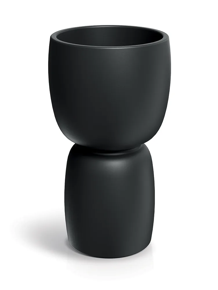 Plantekrukke TDS40 Duala Round Slim – svart — hovedbilde