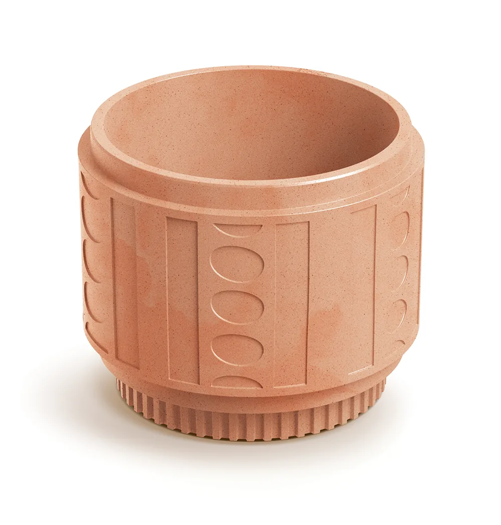 Plantekrukke TFOR40 Folka Round – terrakotta — hovedbilde
