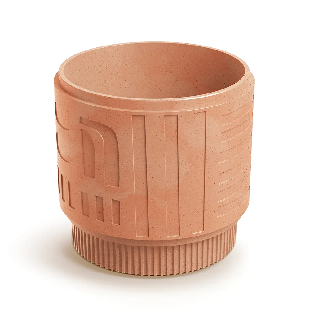 Plantekrukke TFOR60 Folka Round – terrakotta — hovedbilde