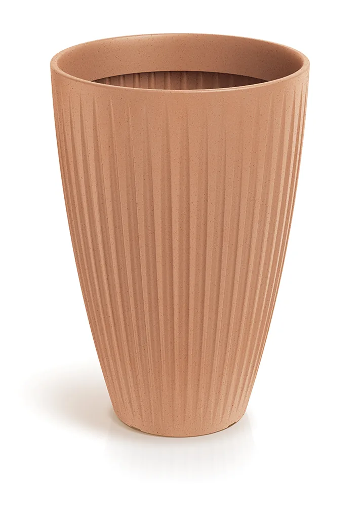 Plantekrukke TLRO40H Latia Round High – terrakotta — hovedbilde
