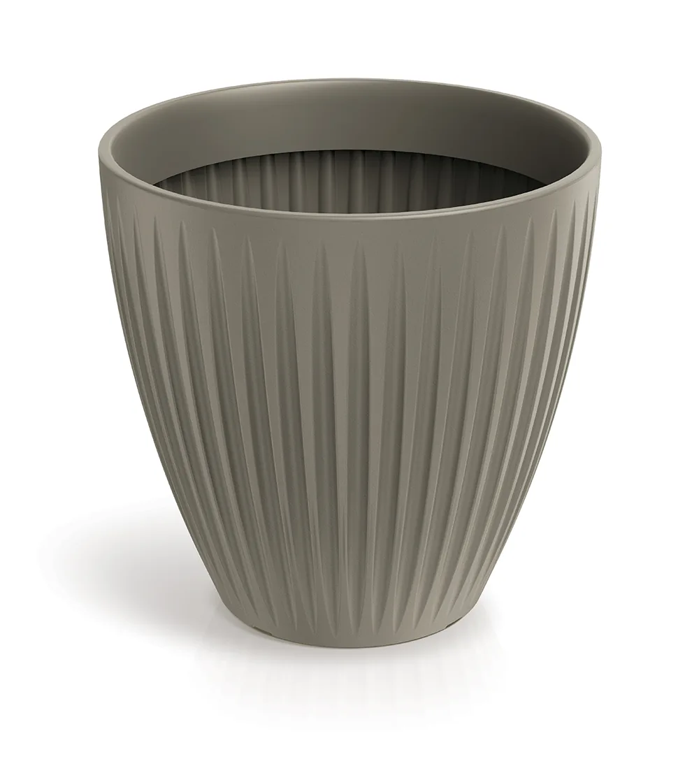 Plantekrukke TLRO48M Latia Round Midl – mokka — hovedbilde