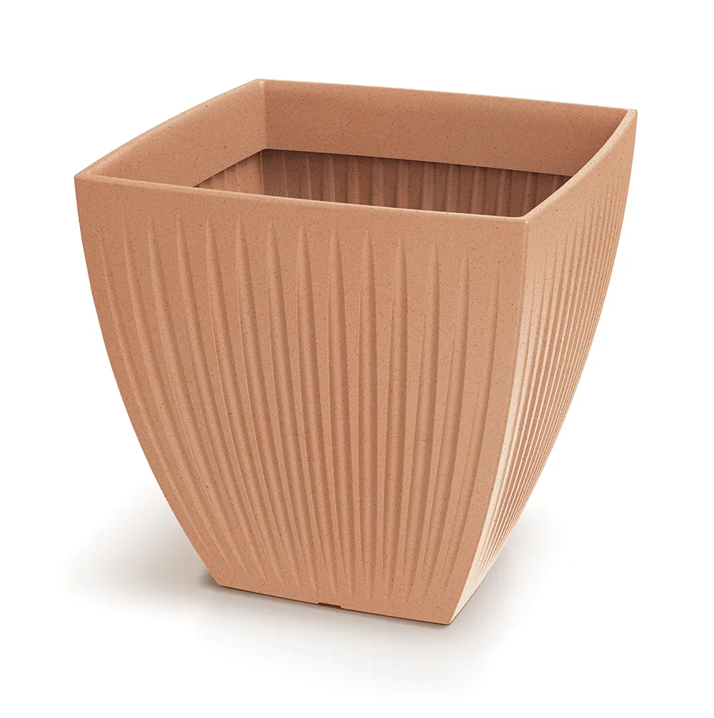 Plantekrukke TLSO60M Latia Square Midl – terrakotta — hovedbilde