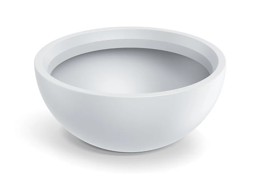 Plantekrukke TMBO60 Molio Bowl – hvit — hovedbilde