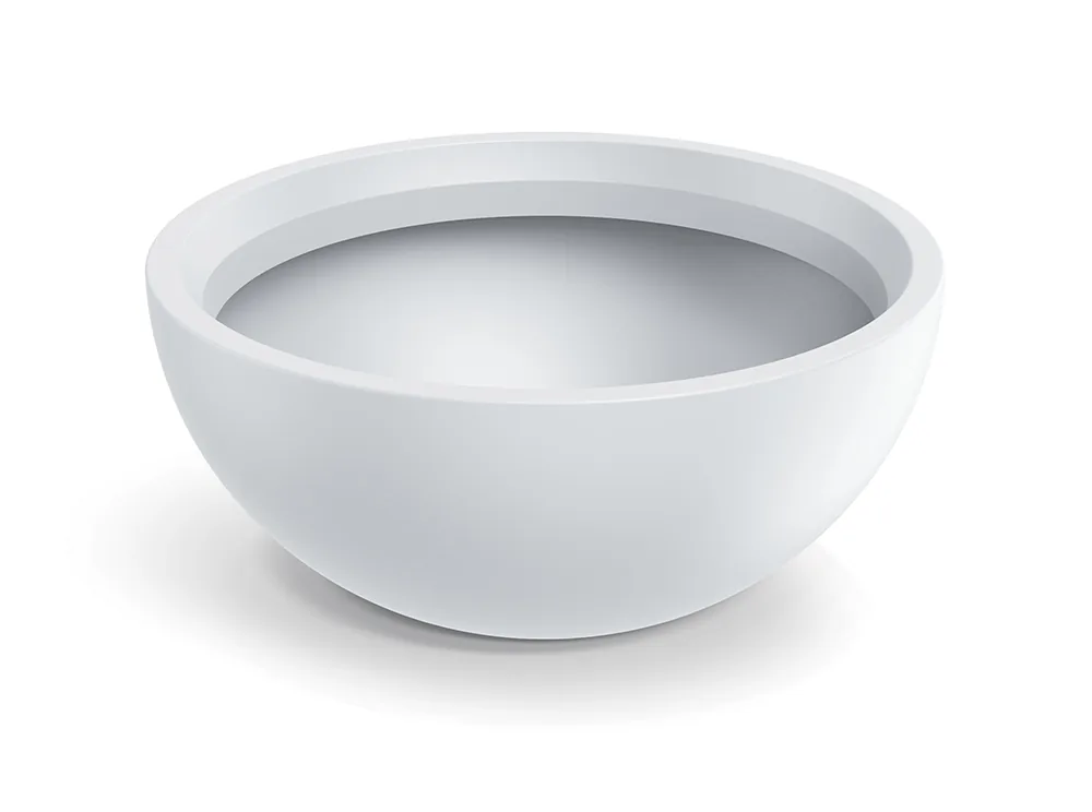 Plantekrukke TMBO80 Molio Bowl – hvit — hovedbilde
