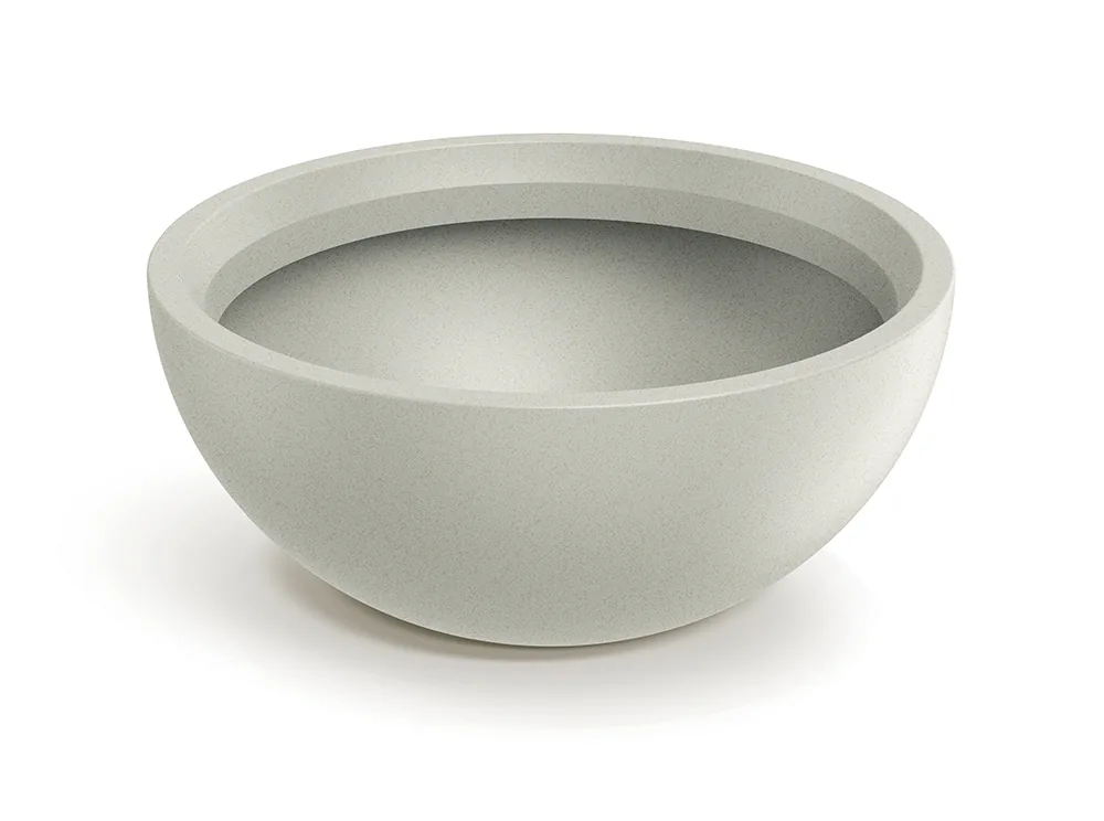 Plantekrukke TMBO80 Molio Bowl – sand — hovedbilde