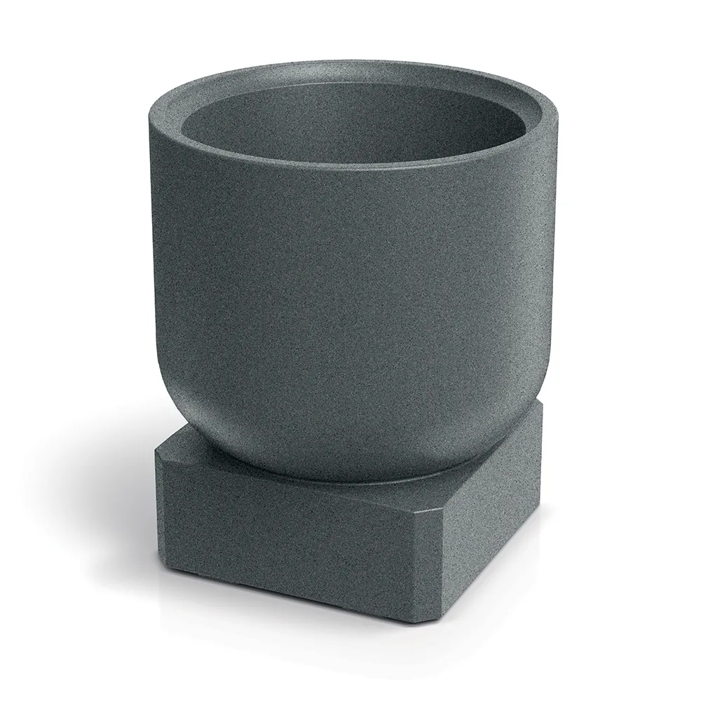 Plantekrukke TMBS40 Molta Base Square – finkornet granitt — hovedbilde