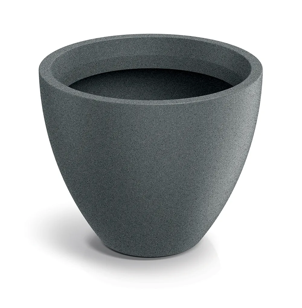 Plantekrukke TMOO48 Molio round – finkornet granitt — hovedbilde