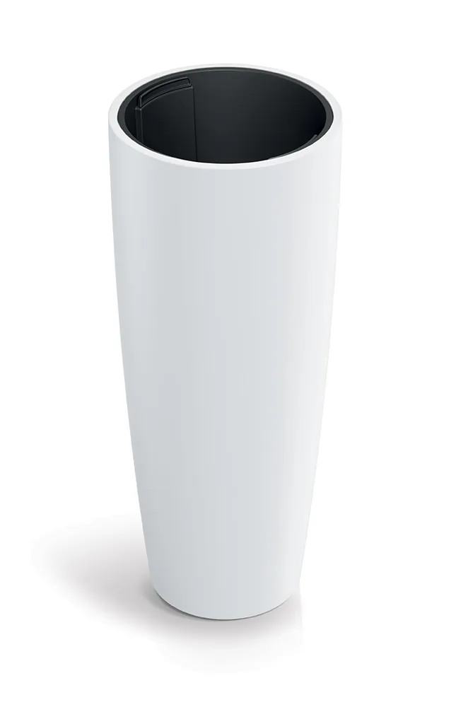 Plantekrukke TMOS40 Molio round slim – hvit — hovedbilde
