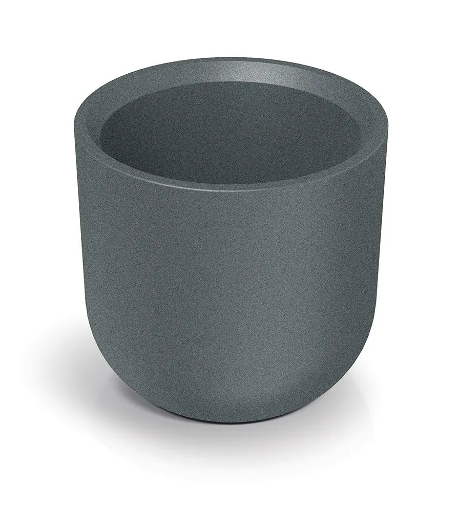 Plantekrukke TMR48H Molta Round High – finkornet granitt — hovedbilde