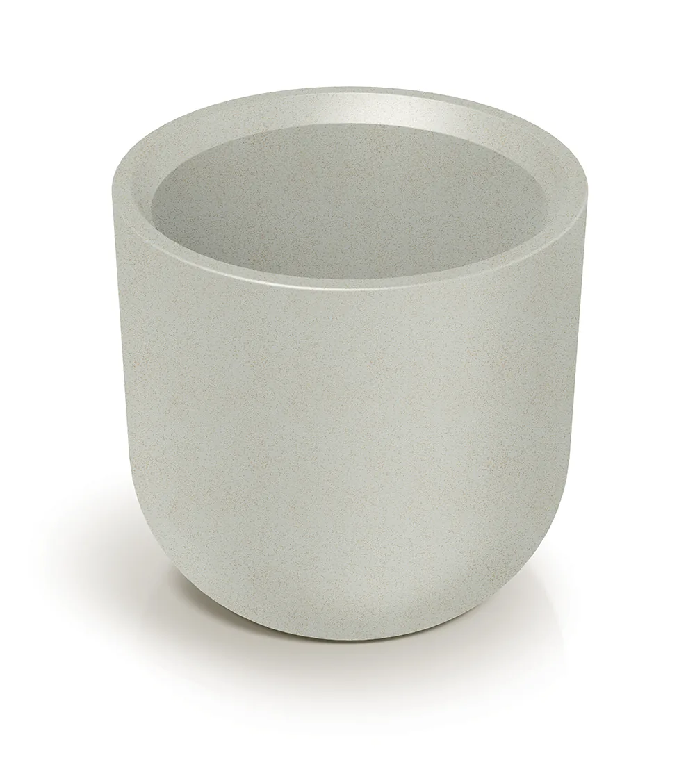 Plantekrukke TMR48H Molta Round High – sand — hovedbilde
