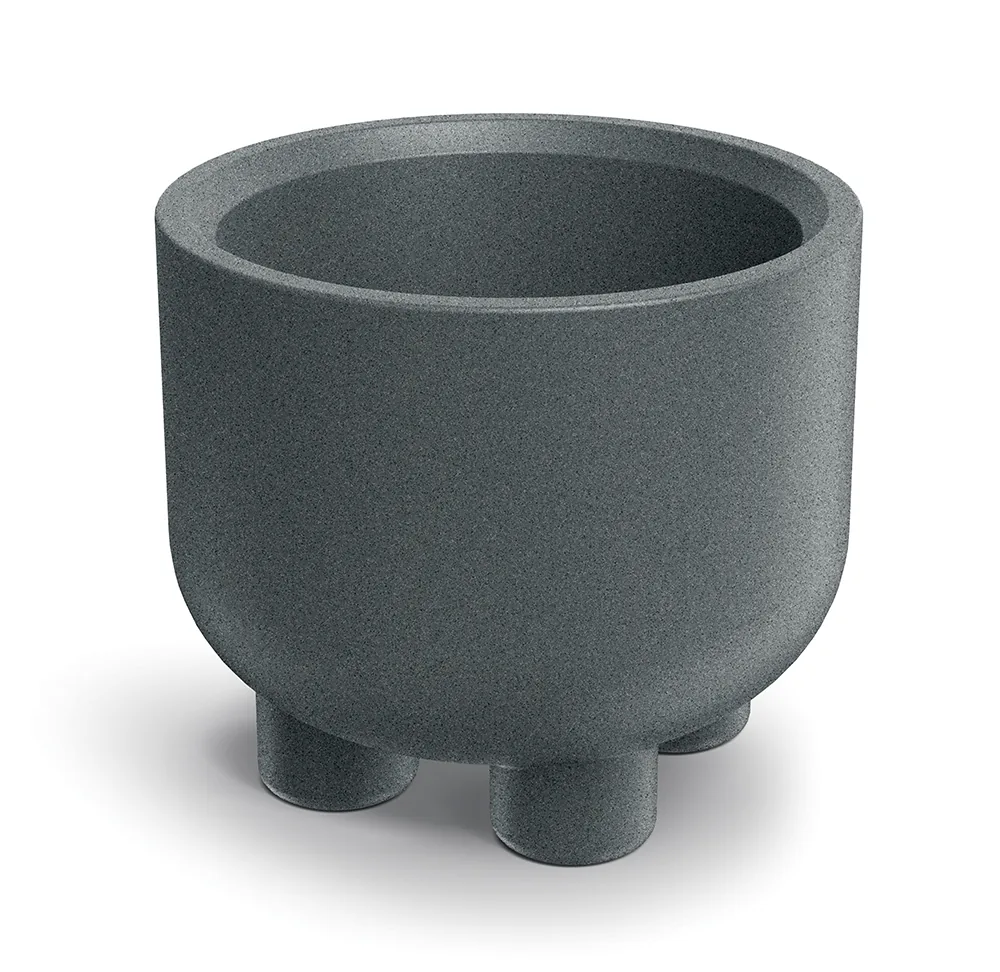 Plantekrukke TMRF48 Molta Round Foot – finkornet granitt — hovedbilde