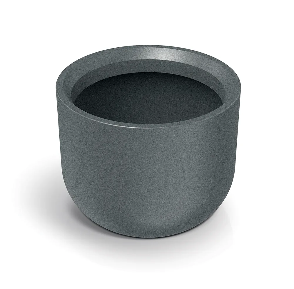 Plantekrukke TMRO100 Molta round – finkornet granitt — hovedbilde