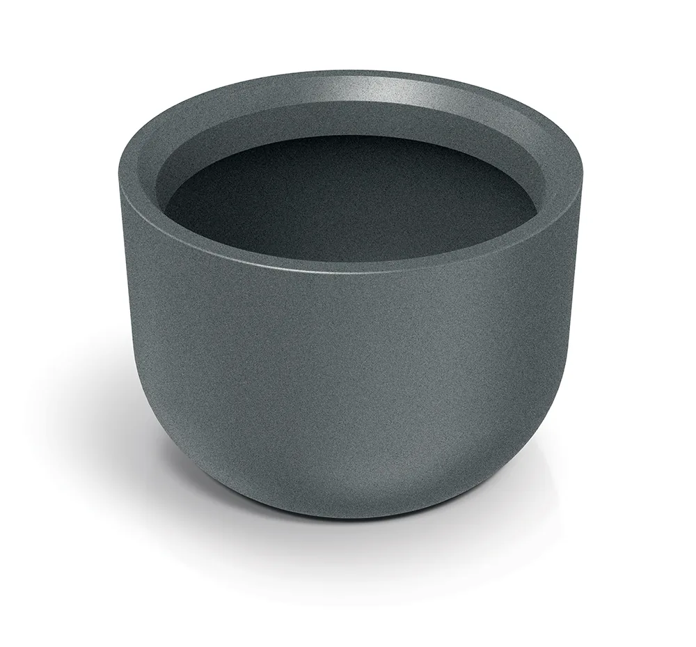 Plantekrukke TMRO115 Molta round – finkornet granitt — hovedbilde