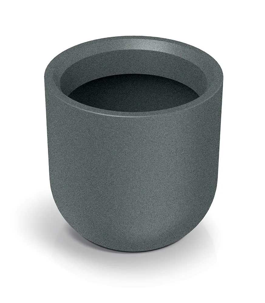 Plantekrukke TMRO40H Molta Round High – finkornet granitt — hovedbilde