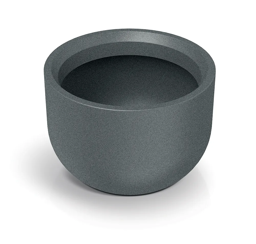 Plantekrukke TMRO48 Molta Round – finkornet granitt — hovedbilde