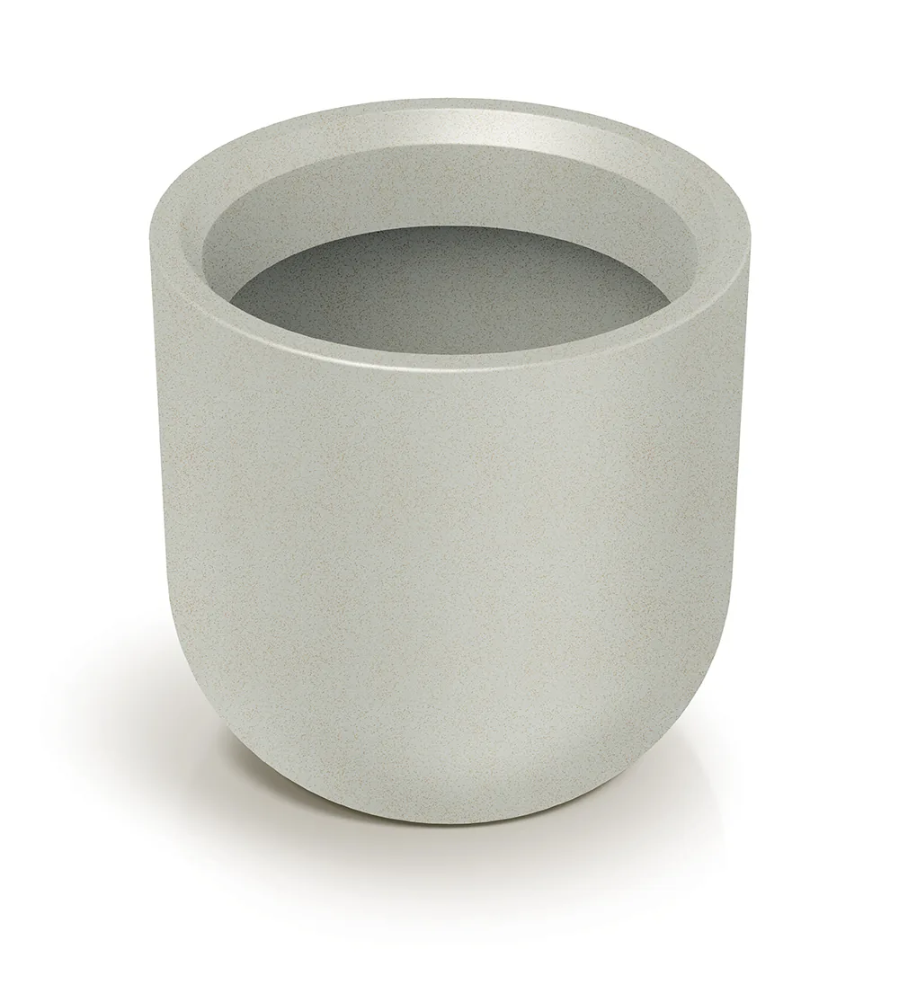 Plantekrukke TMRO48H Molta Round High – sand — hovedbilde