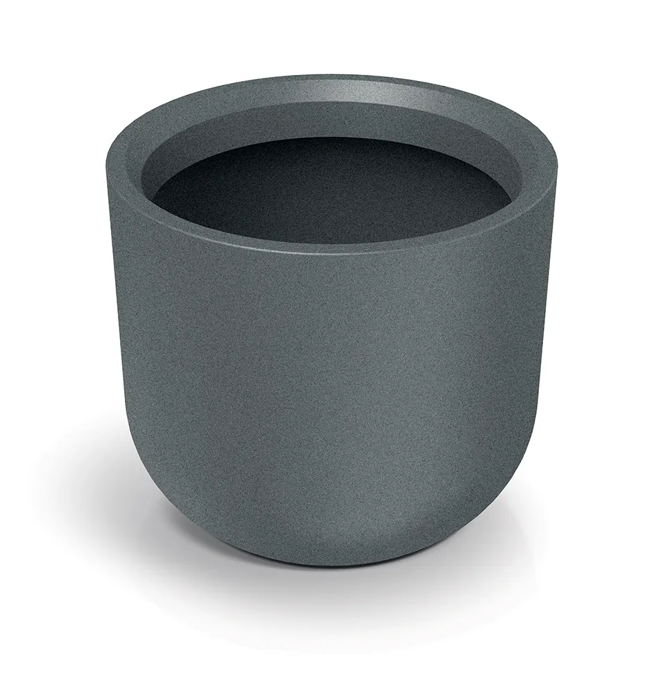 Plantekrukke TMRO60H Molta Round High – finkornet granitt — hovedbilde