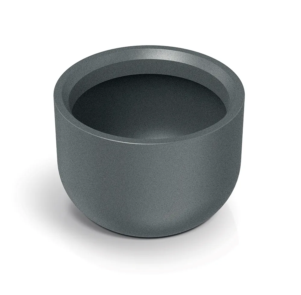 Plantekrukke TMRO80 Molta round – finkornet granitt — hovedbilde