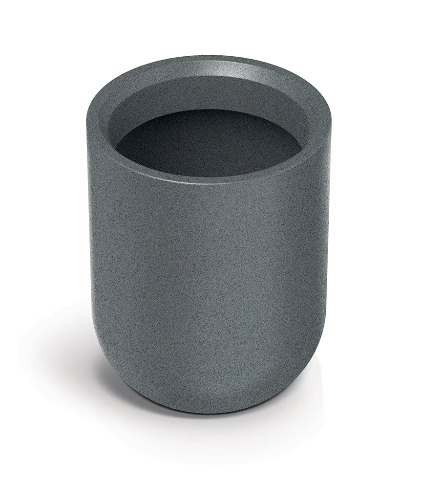 Plantekrukke TMRSO40 Molta Round Slim – finkornet granitt — hovedbilde