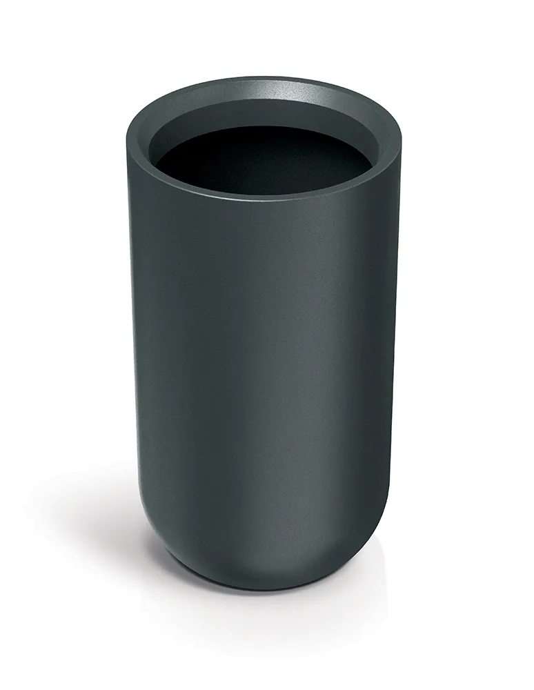 Plantekrukke TMRSO48H Molta Round Slim High – grafitt — hovedbilde