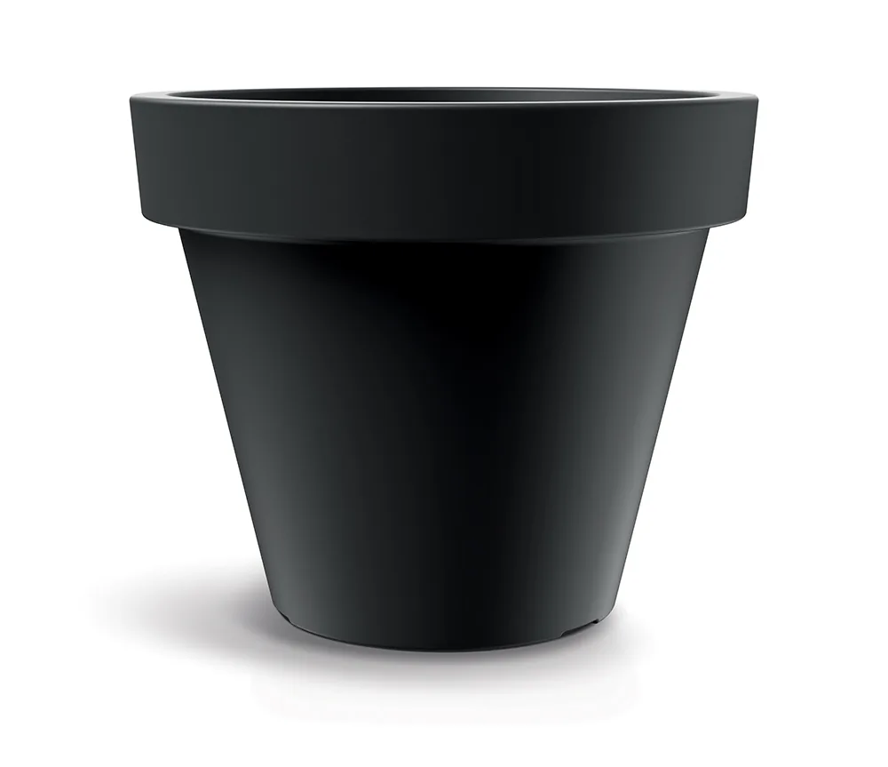 Plantekrukke TSIO120M Simpla round midl – svart — hovedbilde