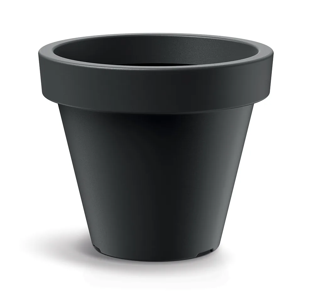 Plantekrukke TSIO35M Simpla round midl – svart — hovedbilde