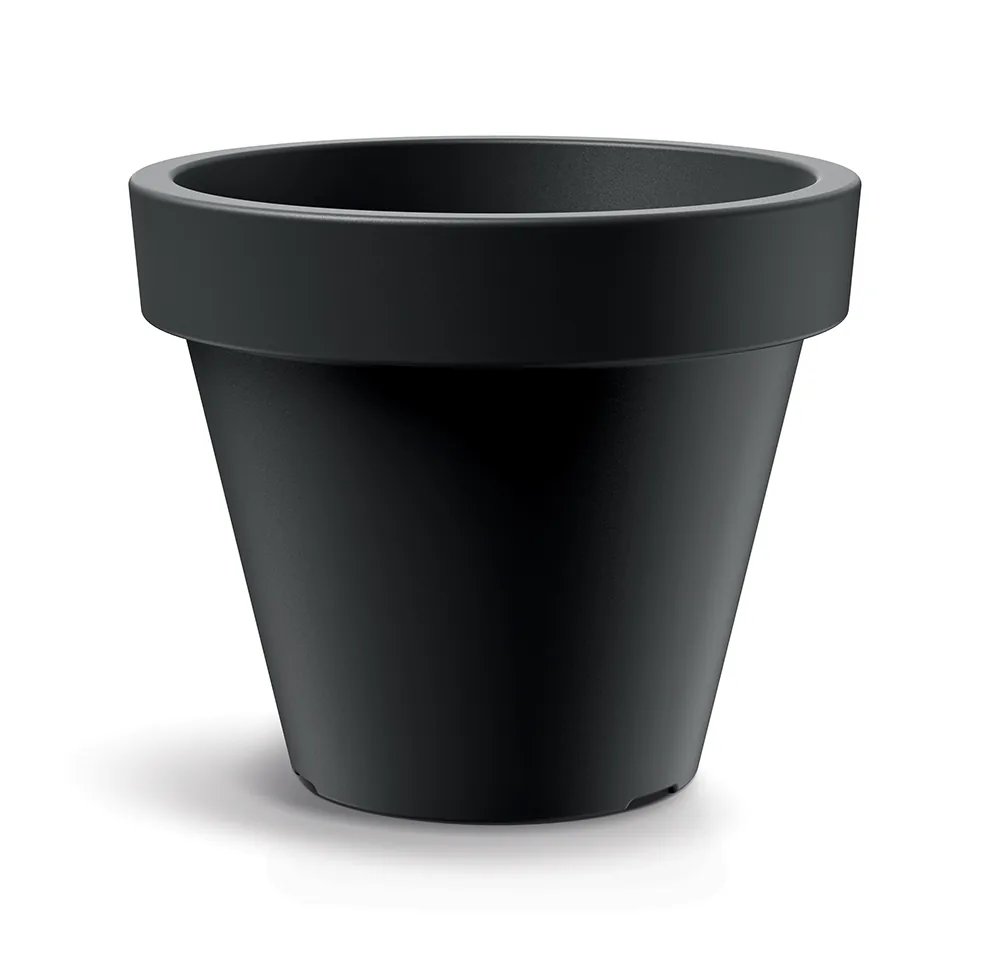 Plantekrukke TSIO48M Simpla round midl – svart — hovedbilde