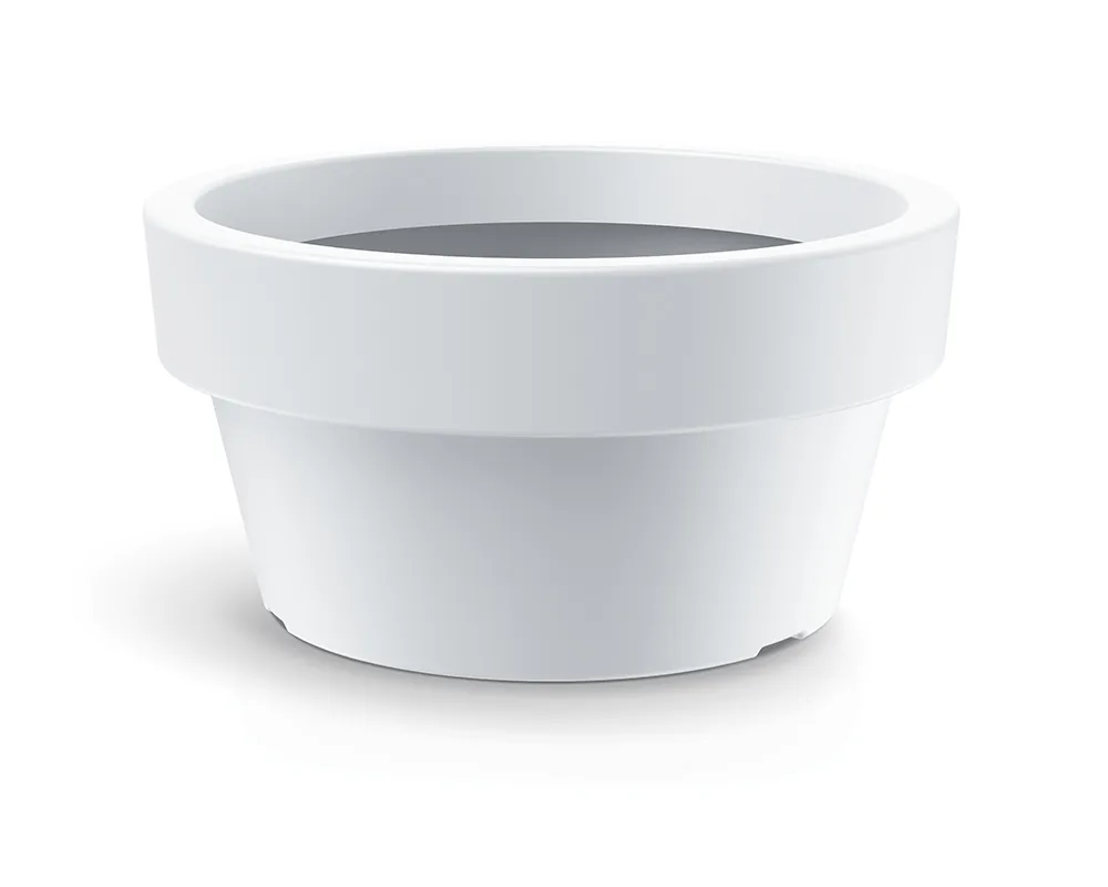 Plantekrukke TSIO80 Simpla round – hvit — hovedbilde