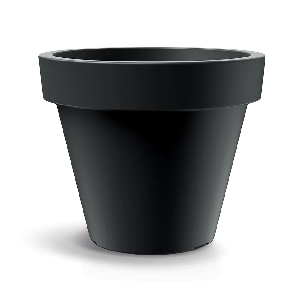 Plantekrukke TSIO80M Simpla round midl – svart — hovedbilde