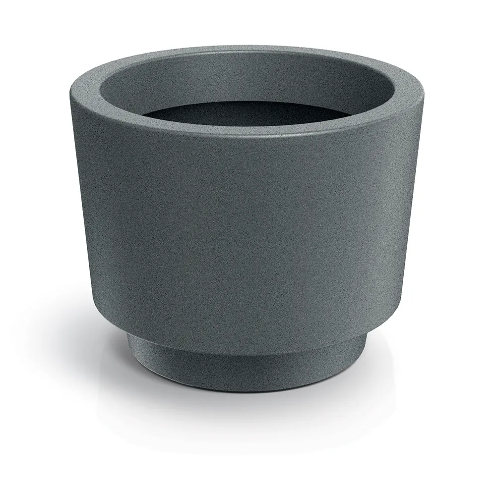 Plantekrukke TSRO40 Splito Round – finkornet granitt — hovedbilde