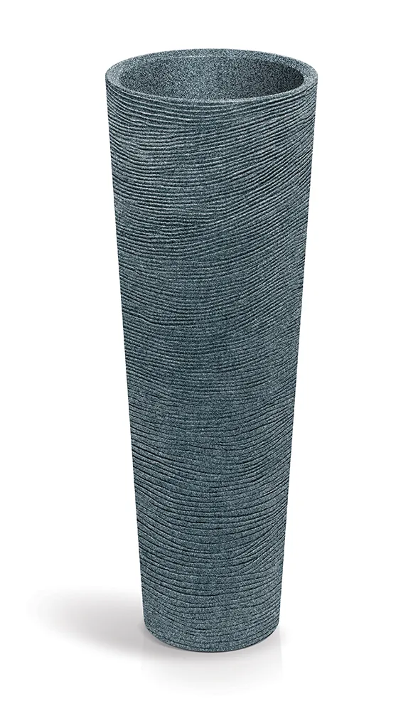 Plantekrukke TTS40H Tubra Round Slim High – granitt — hovedbilde
