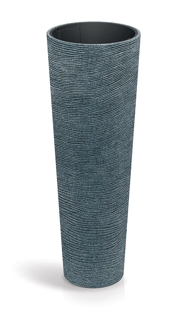 Plantekrukke TTSO40H Tubra Round Slim High – granitt — hovedbilde