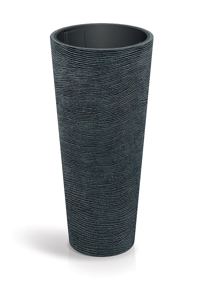 Plantekrukke TTSO48 Tubra Round Slim – svart granitt — hovedbilde