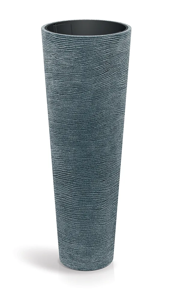 Plantekrukke TTSO48H Tubra Round Slim High – granitt — hovedbilde