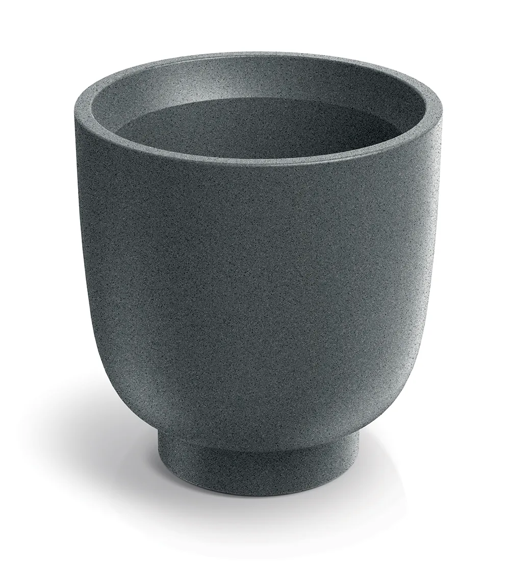 Plantekrukke TV40M Vemo Round Midl – finkornet granitt — hovedbilde