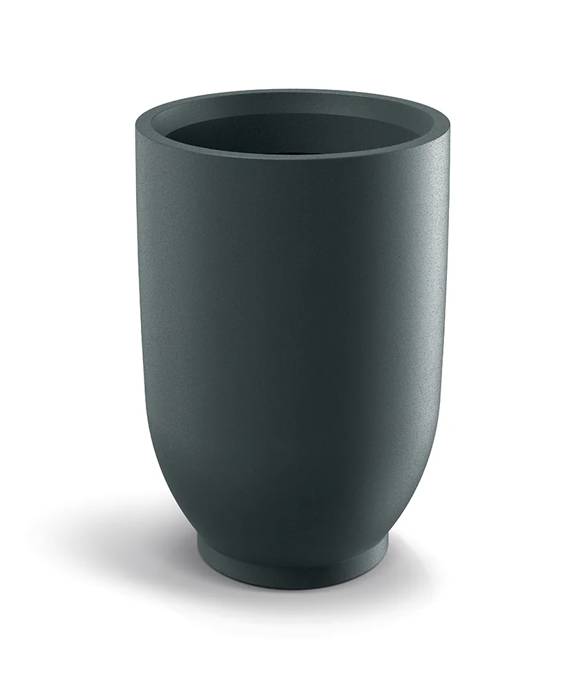 Plantekrukke TVO48H Vemo round high – grafitt — hovedbilde
