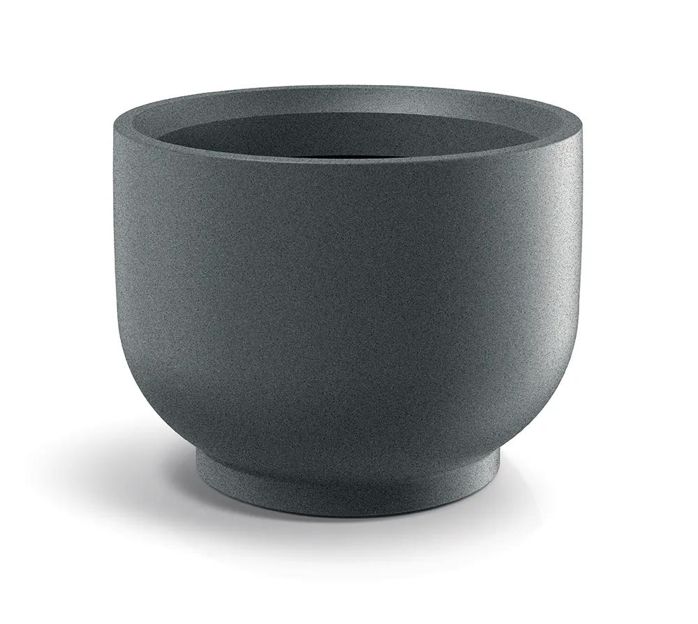 Plantekrukke TVO60 Vemo round – finkornet granitt — hovedbilde