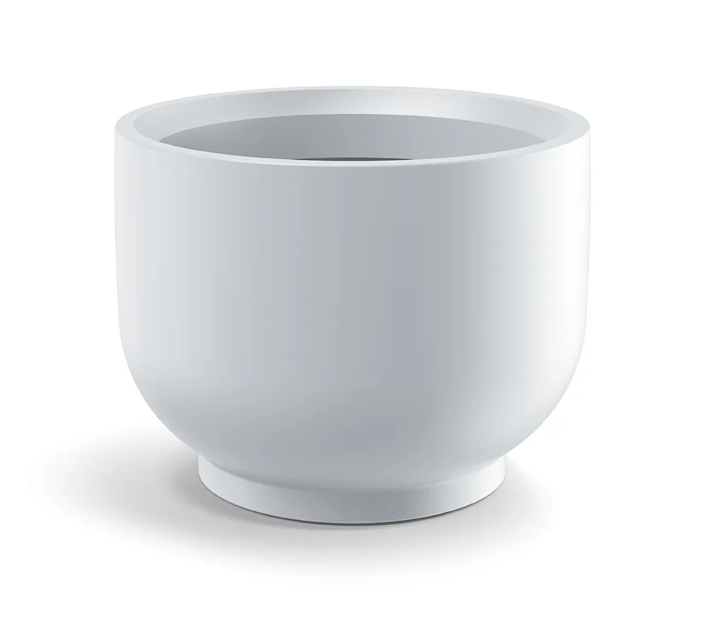 Plantekrukke TVO60 Vemo round – hvit — hovedbilde