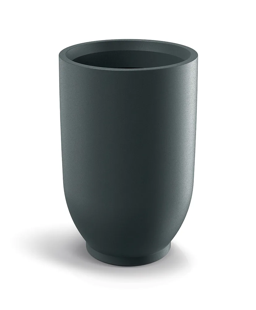 Plantekrukke TVO60H Vemo round high – grafitt — hovedbilde