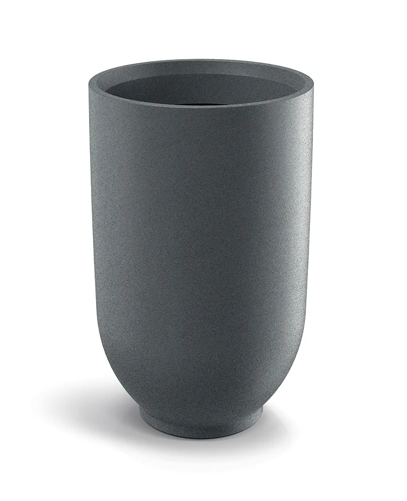 Plantekrukke TVO75H Vemo round high – finkornet granitt — hovedbilde