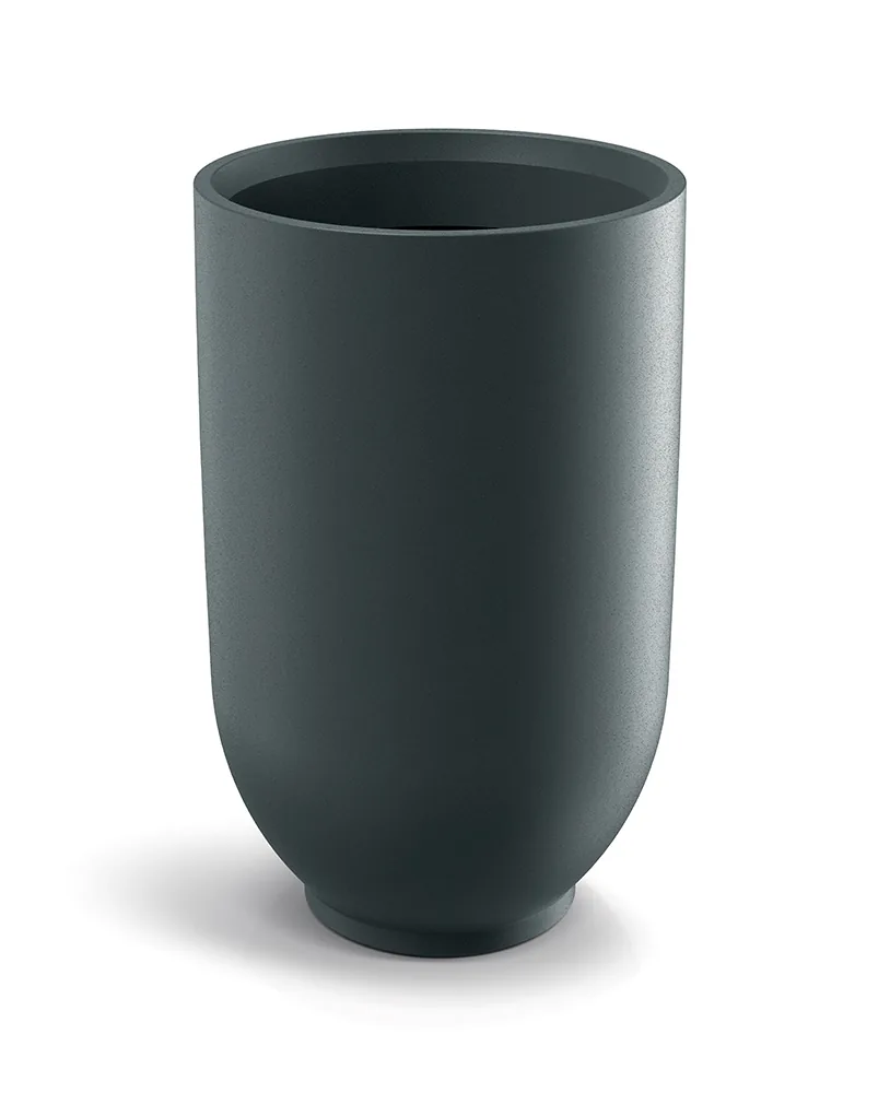 Plantekrukke TVO75H Vemo round high – grafitt — hovedbilde