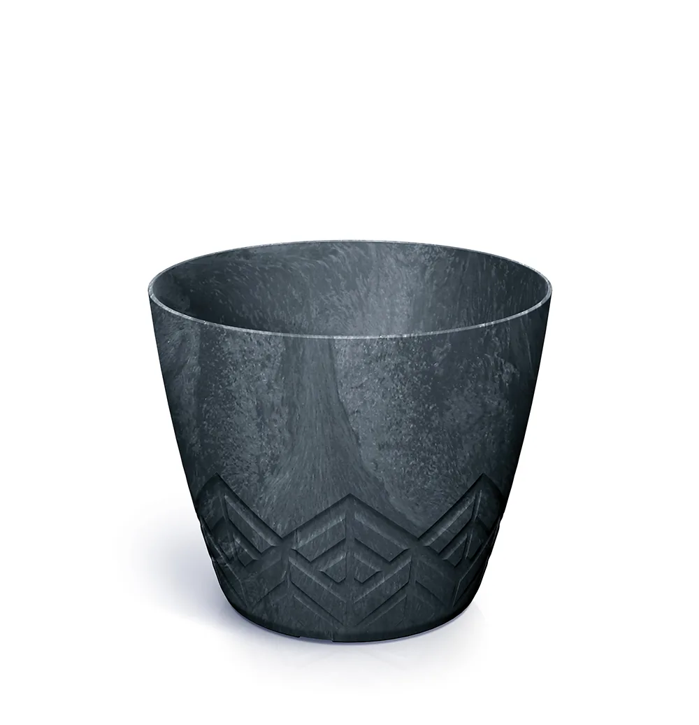 Plantepotte DARE120E Areco Beton Effect – antrasitt