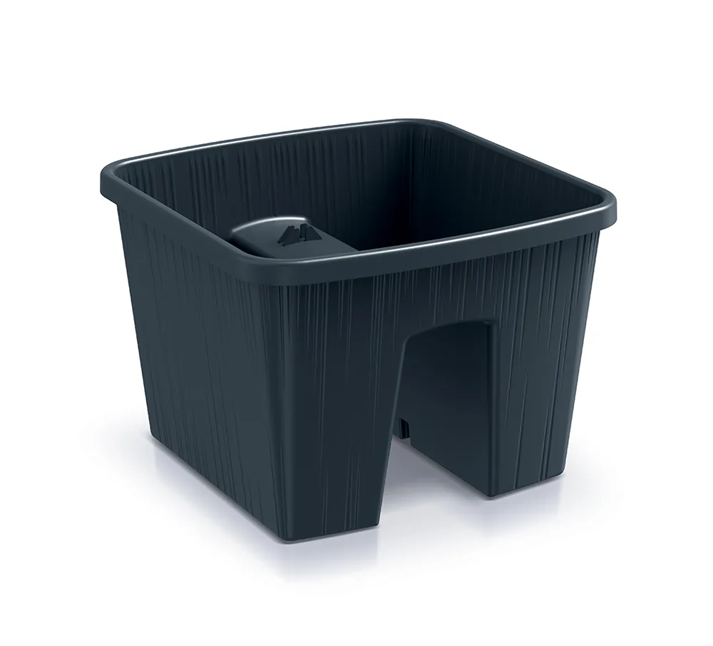 Plantepotte DBAC300 Balca Railing Case – antrasitt — hovedbilde