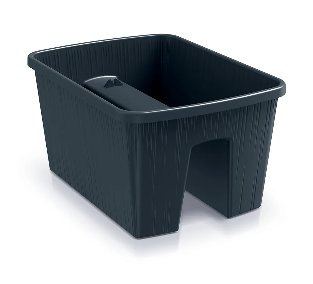 Plantepotte DBAC400 Balca Railing Case – antrasitt — hovedbilde