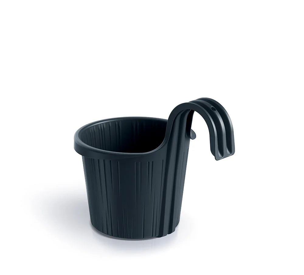 Plantepotte DBAH165 Balca Hook – antrasitt — hovedbilde