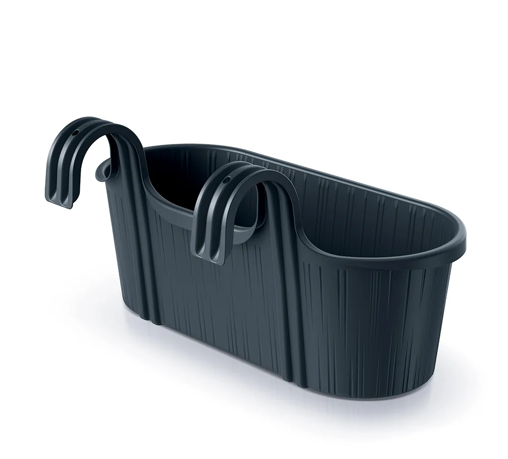 Plantepotte DBAH400 Balca Hook – antrasitt — hovedbilde