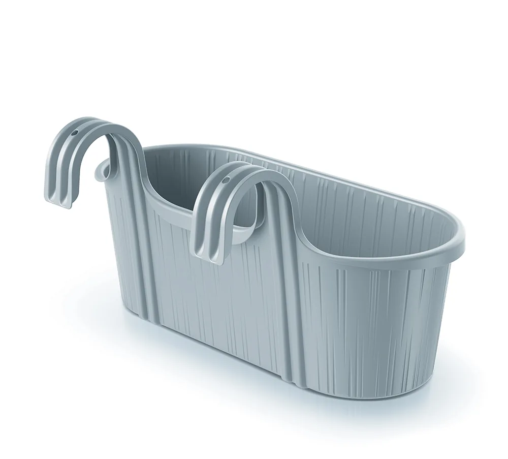 Plantepotte DBAH400 Balca Hook – lys grå — hovedbilde