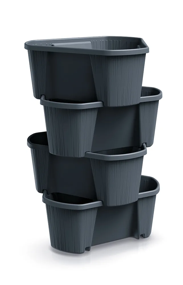 Plantepotte DBAS400 Balca Set – antrasitt — hovedbilde