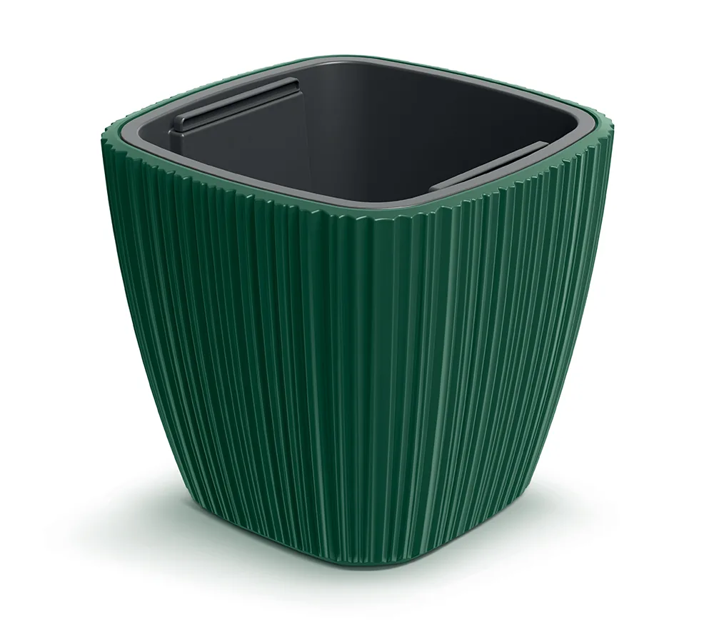 Plantepotte DBOS300 Oro Square – pinjegrønn — hovedbilde